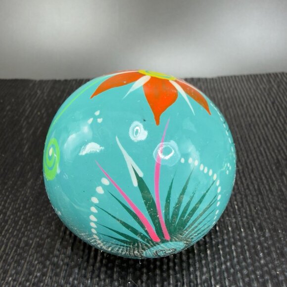 Hand Made Mexican Pottery Redware Ornament Figurine Hanging Decor Mexico VTG - Picture 8 of 11